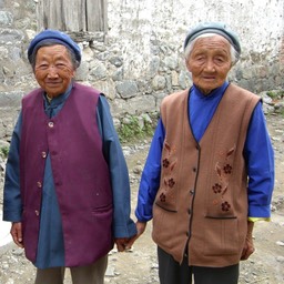 Xizhou, deux grands-mères, amies d'enfance