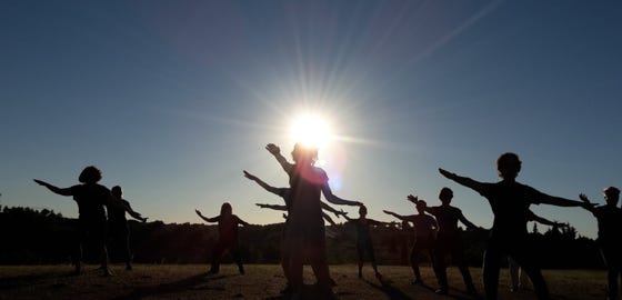 Tai Chi au crépuscule